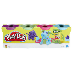 JUEGO PLAY-DOH PACK 4 BOTES