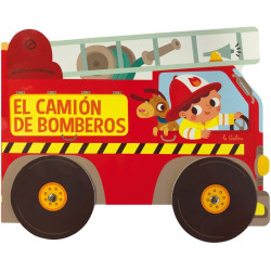 El camión de bomberos